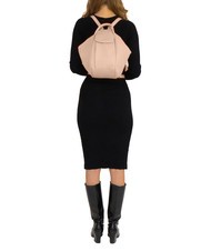 LESAC TRIO  Rucksack aus gehämmertem Leder Rose - Damentaschen - 6