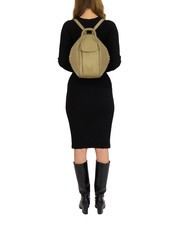 LESAC TRIO  Rucksack aus gehämmertem Leder Taube - Damentaschen - 5