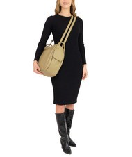 LESAC TRIO  Rucksack aus gehämmertem Leder Taube - Damentaschen - 6