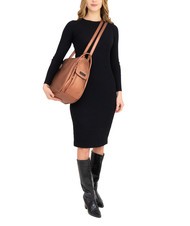 LESAC TRIO Rucksack aus Metallic-Leder Bronze - Damentaschen - 6