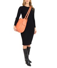 LESAC TRIO Rucksack aus Nappaleder dunkler Lachs - Damentaschen - 6