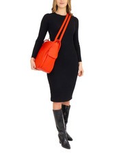 LESAC TRIO Rucksack aus Nappaleder rot30 - Damentaschen - 6