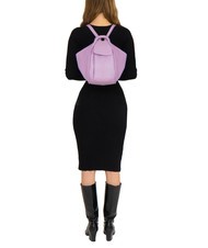 LESAC TRIO Rucksack aus Nappaleder lila - Damentaschen - 5