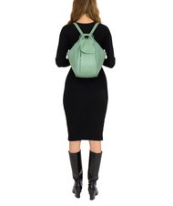 LESAC TRIO Rucksack aus Nappaleder salbeigr&uuml;n - Damentaschen - 5