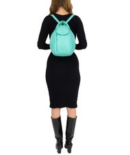 LESAC TRIO Rucksack aus Nappaleder helles Salbeigrün - Damentaschen - 5