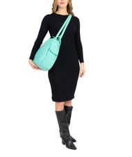 LESAC TRIO Rucksack aus Nappaleder helles Salbeigrün - Damentaschen - 6