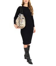 LESAC TRIO Rucksack aus St. Pythonleder graue Python - Damentaschen - 4