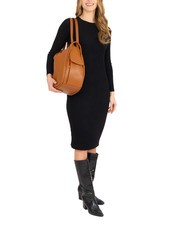 LESAC TRIO  Rucksack aus gehämmertem Leder Leder25 - Damentaschen - 5