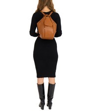 LESAC TRIO  Rucksack aus gehämmertem Leder Leder25 - Damentaschen - 6