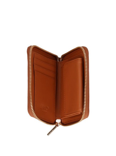 CALIWEN Mittelgro&szlig;e Geldb&ouml;rse mit umlaufendem Rei&szlig;verschluss Kleie - Brieftaschen Damen