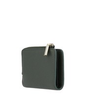 COCCINELLE METALLIC SOFT Kleine Geldb&ouml;rse aus Leder Algen - Brieftaschen Damen - 3