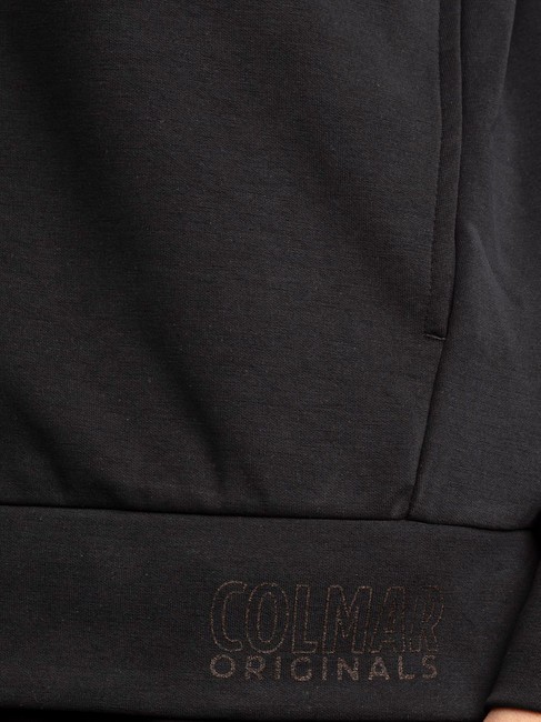 GIRLY Kapuzenpullover mit durchgehendem Reißverschluss Schwarz - Sweatshirts Damen