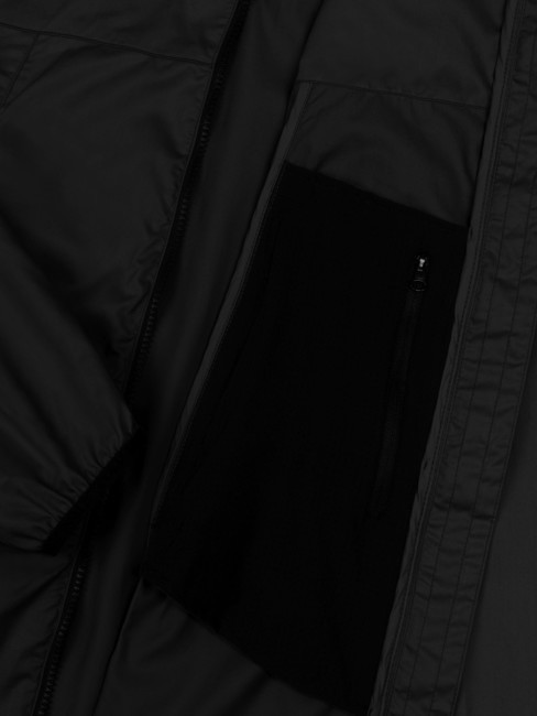 FIBERS Jacke mit Kapuze Schwarz - Herrenjacken