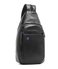 PIQUADRO BLUE SQUARE One-Shoulder-Rucksack aus Leder - Umhängetaschen Herren