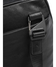 PIQUADRO HARPER Ledertasche für iPad 11 Schwarz - Umhängetaschen Herren - 3