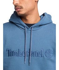 TIMBERLAND EMBROIDERY TONAL Kapuzenpullover dunkler Jeansstoff - Sweatshirts Herren - 3