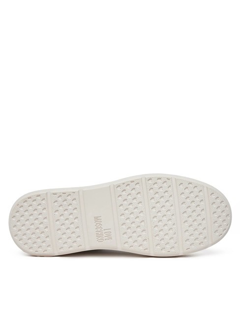 BOLD 40 Ledersneaker wei&szlig; schwarz - Damenschuhe