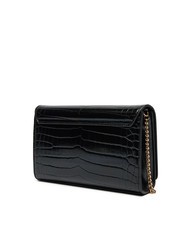 LOVE MOSCHINO CROCO Schulter-Clutch schwarzer Krokus - Damentaschen - 2