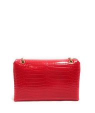LOVE MOSCHINO CROCO Convertible Schulter-/Umhängetasche rot - Damentaschen - 3
