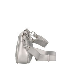 LOVE MOSCHINO QUILTED LM Umh&auml;ngetasche Silber - Damentaschen - 3