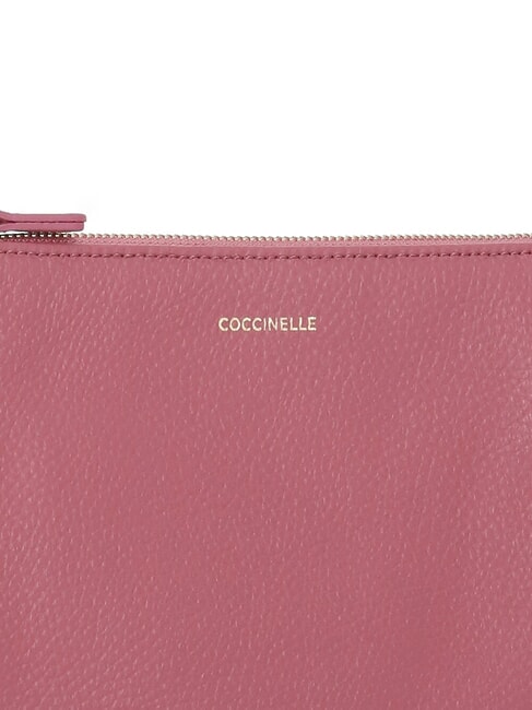 BEST CROSSBODY Minitasche aus Leder Fruchtfleisch rosa - Damentaschen