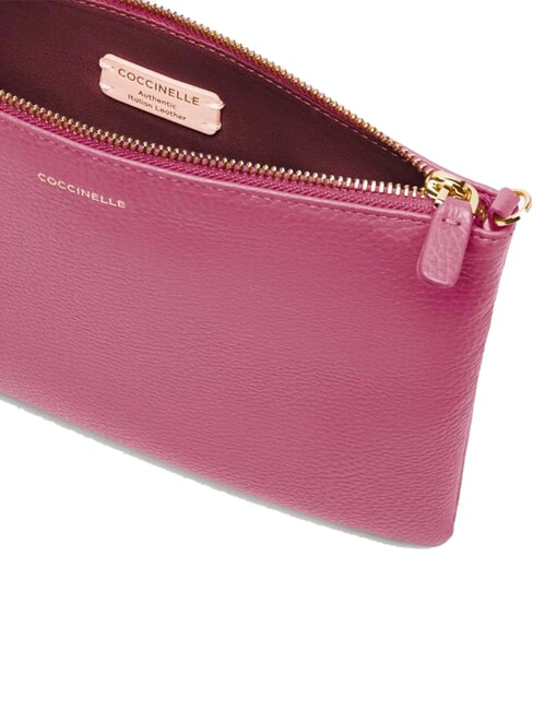 BEST CROSSBODY Minitasche aus Leder Fruchtfleisch rosa - Damentaschen