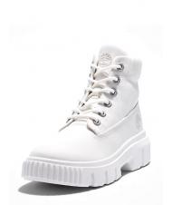 TIMBERLAND GREYFIELD Stiefeletten aus Segeltuch blanc de blanc - Damenschuhe - 5