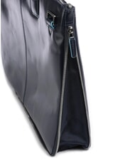 PIQUADRO Ordner BLUE SQUARE, 15,6" PC-Halter, erweiterbar Blau - Arbeitstaschen - 4