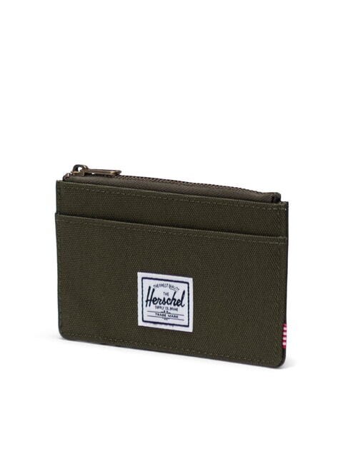 OSCAR Flaches Kartenetui mit Münzfach Efeu - Brieftaschen Herren