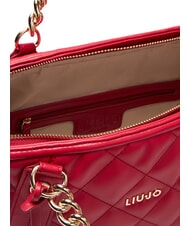 LIUJO KATE Gesteppte Tasche mit Kettengriffen Pompejanisches Rot - Damentaschen - 5