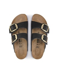 BIRKENSTOCK ARIZONA BIG BUCKLE Slipper-Sandale aus Nubukleder Schwarz - Damenschuhe - 4