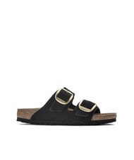 BIRKENSTOCK ARIZONA BIG BUCKLE Slipper-Sandale aus Nubukleder - Damenschuhe