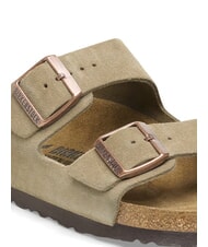 BIRKENSTOCK ARIZONA Sandalen-Slipper mit Schnallen Taupe - Schuhe Unisex - 5