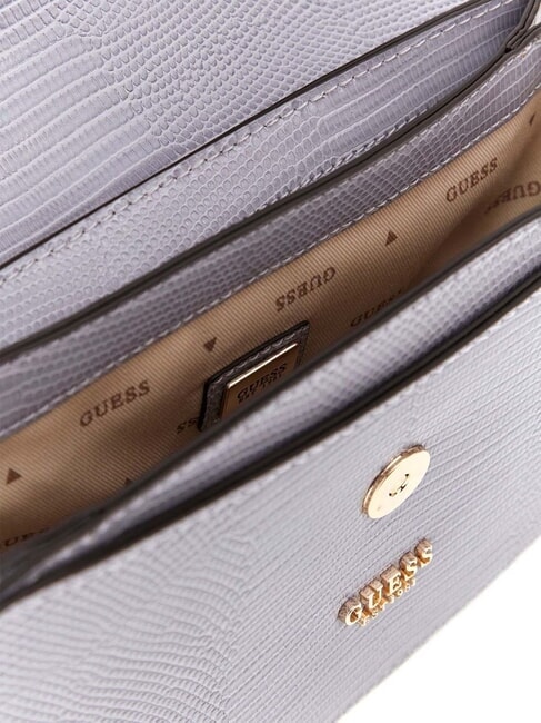 ORLINA Kleine Handtasche mit Schultergurt Lavendelgrau - Damentaschen