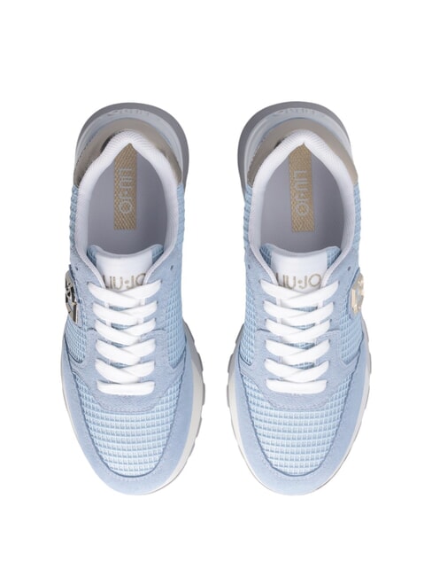 AMAZING 25 Sneakers aus Wildleder und Mesh port/hellgold - Damenschuhe