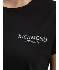 JOHN RICHMOND REUCA T-Shirt aus Stretch-Baumwolle schwarz/silber dunkel - T-Shirts und Tops für Damen - 3