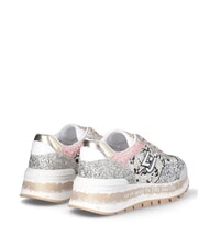 LIUJO AMAZING 26  Hohe Turnschuhe schwarz/silber/rose - Damenschuhe - 4