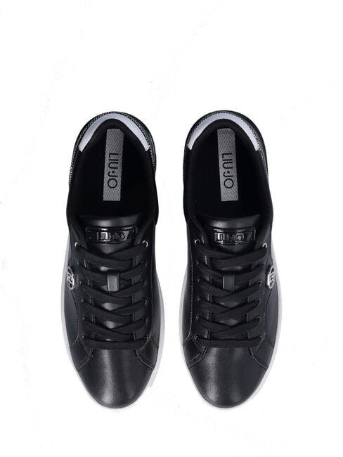 SILVIA 95  Ledersneaker Schwarz - Damenschuhe