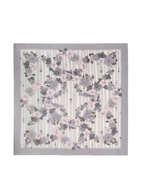 FLOWER METALLERIA Schal mit Aufdruck SCHWARZ - Schals