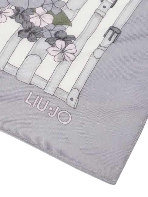 FLOWER METALLERIA Schal mit Aufdruck SCHWARZ - Schals