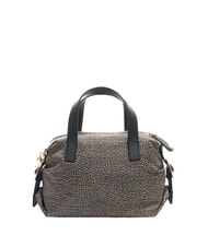 BORBONESE TEAPOT Kofferraumtasche mit Schultergurt OP / NATUR / SCHWARZ - Damentaschen - 4