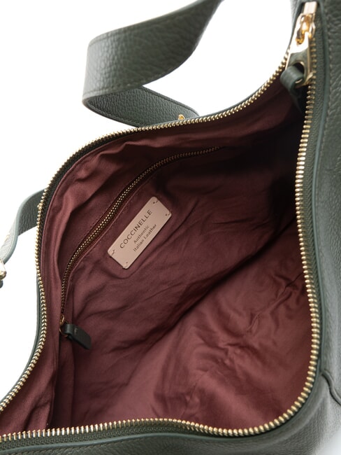 ABIGAIL Halbmondf&ouml;rmige Umh&auml;ngetasche Algen - Damentaschen