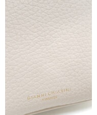 GIANNI CHIARINI FRIDA Umhängetasche aus Leder mit Doppelreißverschluss Sand - Damentaschen - 3