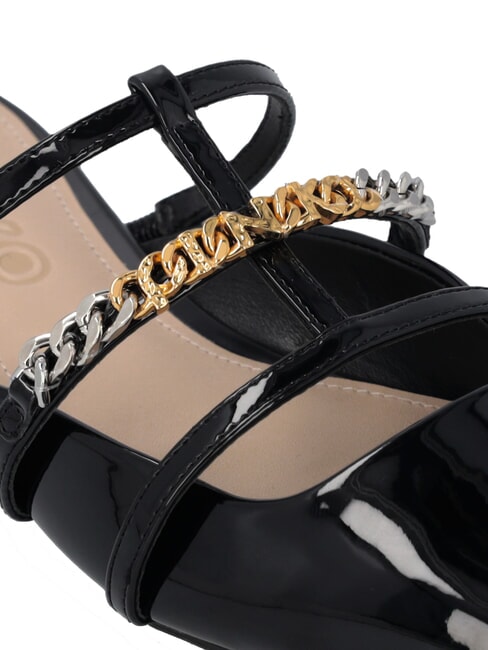 GIANIRA Ballerinas aus Lackleder schwarze Limousine - Damenschuhe