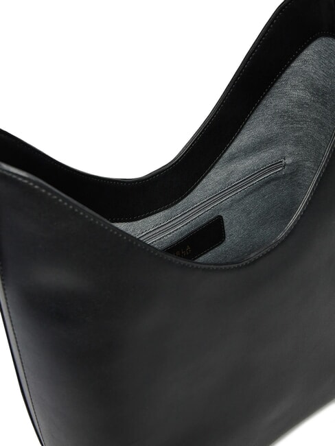 GOCCIA Umhängetasche aus Leder Schwarz - Damentaschen