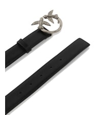 PINKO LOVE BERRY Lederg&uuml;rtel schwarz-altsilber - G&uuml;rtel - 5