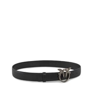 PINKO LOVE BERRY Lederg&uuml;rtel schwarz-altsilber - G&uuml;rtel - 2