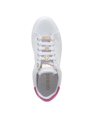 GUESS STASEY Turnschuhe Wei&szlig; / Fuchsia - Damenschuhe - 5