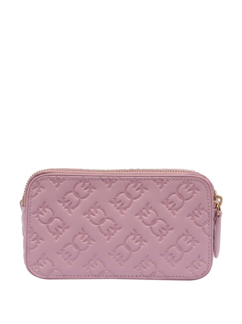 EMBOSSED LOGO Schulterkameratasche lila-antikgold - Damentaschen