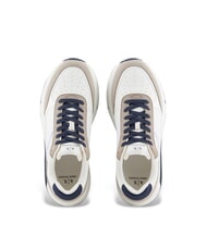 ARMANI EXCHANGE A|X Sneakers mit kontrastierenden Details gebrochenes Weiß+Seil - Herrenschuhe - 3